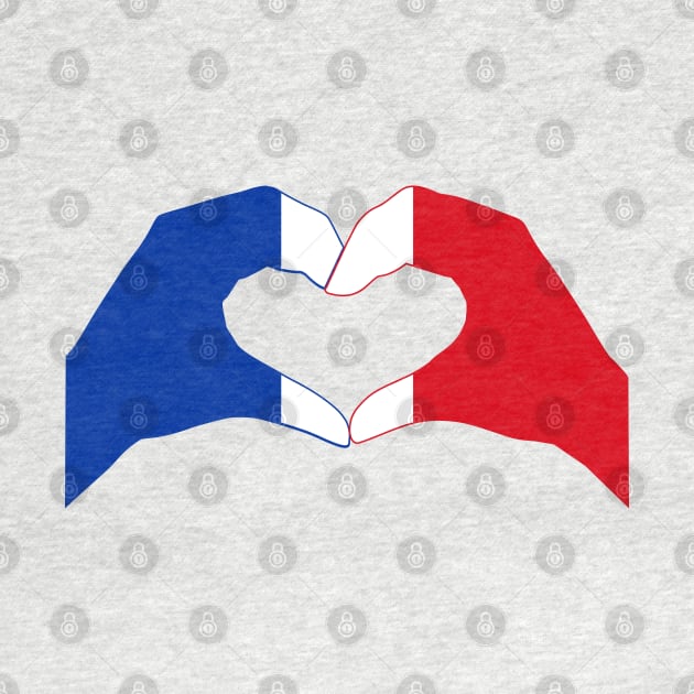 We Heart France Patriot Flag Series by Village Values